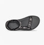 Teva HURRICANE XLT2 Mens Sandals Archive Wings Black top view showing textile straps and rubber sole.