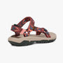 Teva HURRICANE XLT2 Womens Sandals Archive Wings Blooming Dahlia side view showcasing the textile upper and rubber sole.