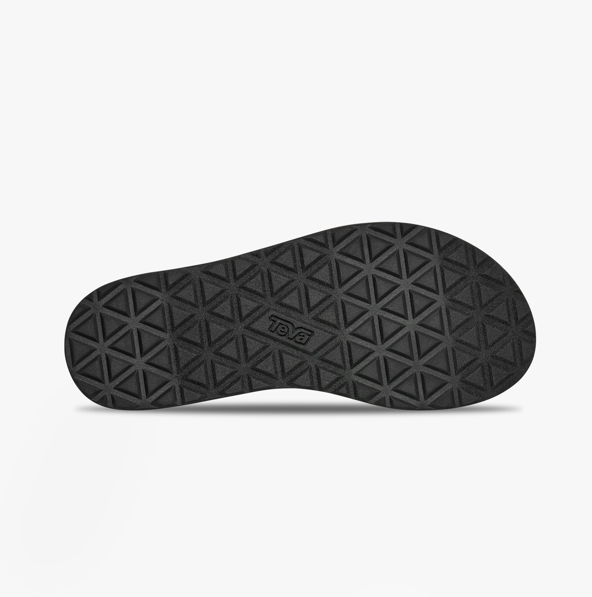 Teva MIDFORM UNIVERSAL Womens Sandals Neon Floral Pink/ Purple bottom view of rubber sole with textured pattern