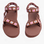 Teva FLATFORM UNIVERSAL Womens Sandals Crochet Unwind top view, featuring breathable straps and a lightweight sole.