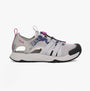 Teva HYDRATREK SANDAL CT Womens Sandals Vapor Blue side view showcasing breathable upper and slip-on design.