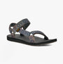 Teva ORIGINAL UNIVERSAL SUNSCAPE Mens Sandals Waterless Total Eclipse side view with textured straps and flat sole.