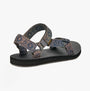 Teva ORIGINAL UNIVERSAL SUNSCAPE Mens Sandals Waterless Total Eclipse side view showcasing the textile upper and rubber sole.