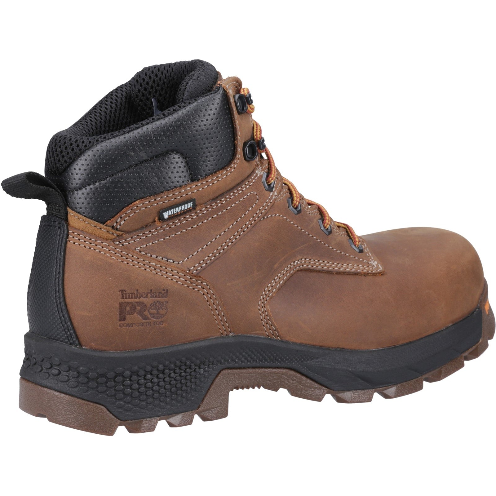 Timberland Pro Titan 6 Inch Mens Composite Toe Safety Boots Brown