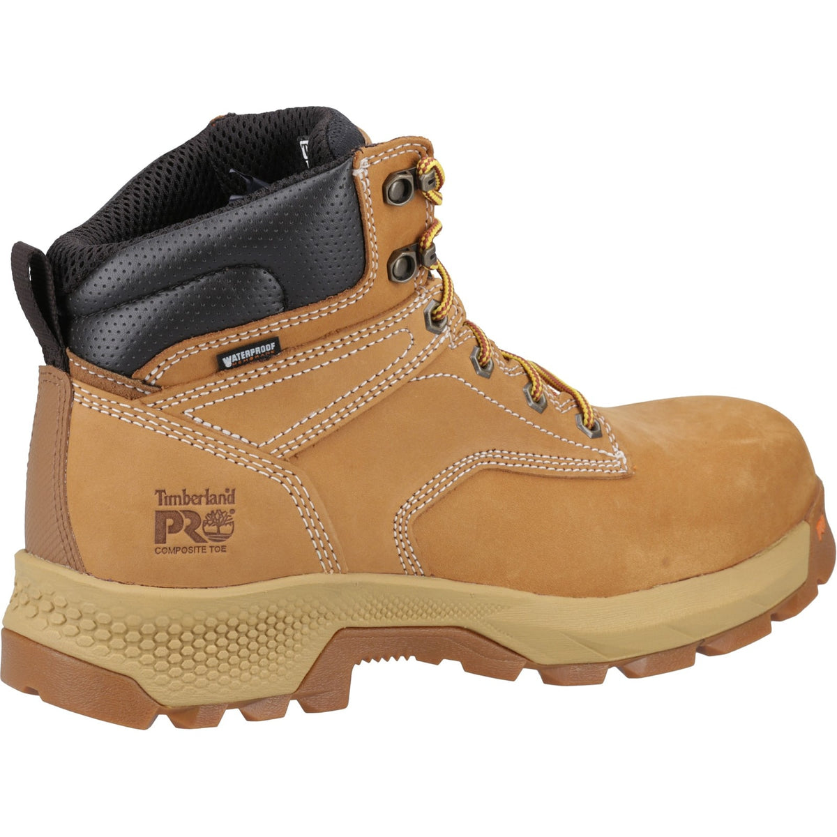 Timberland Pro Titan 6 Inch Mens Composite Toe Safety Boots Wheat