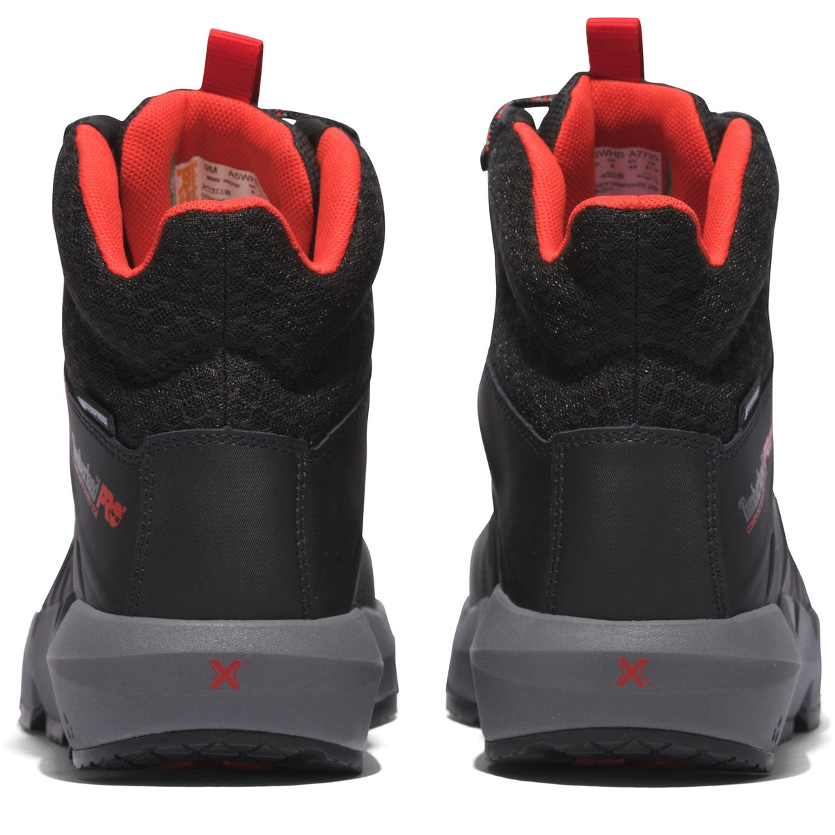 Timberland Pro Morphix 6 Inch Mens Composite Toe Safety Boots Black/Red