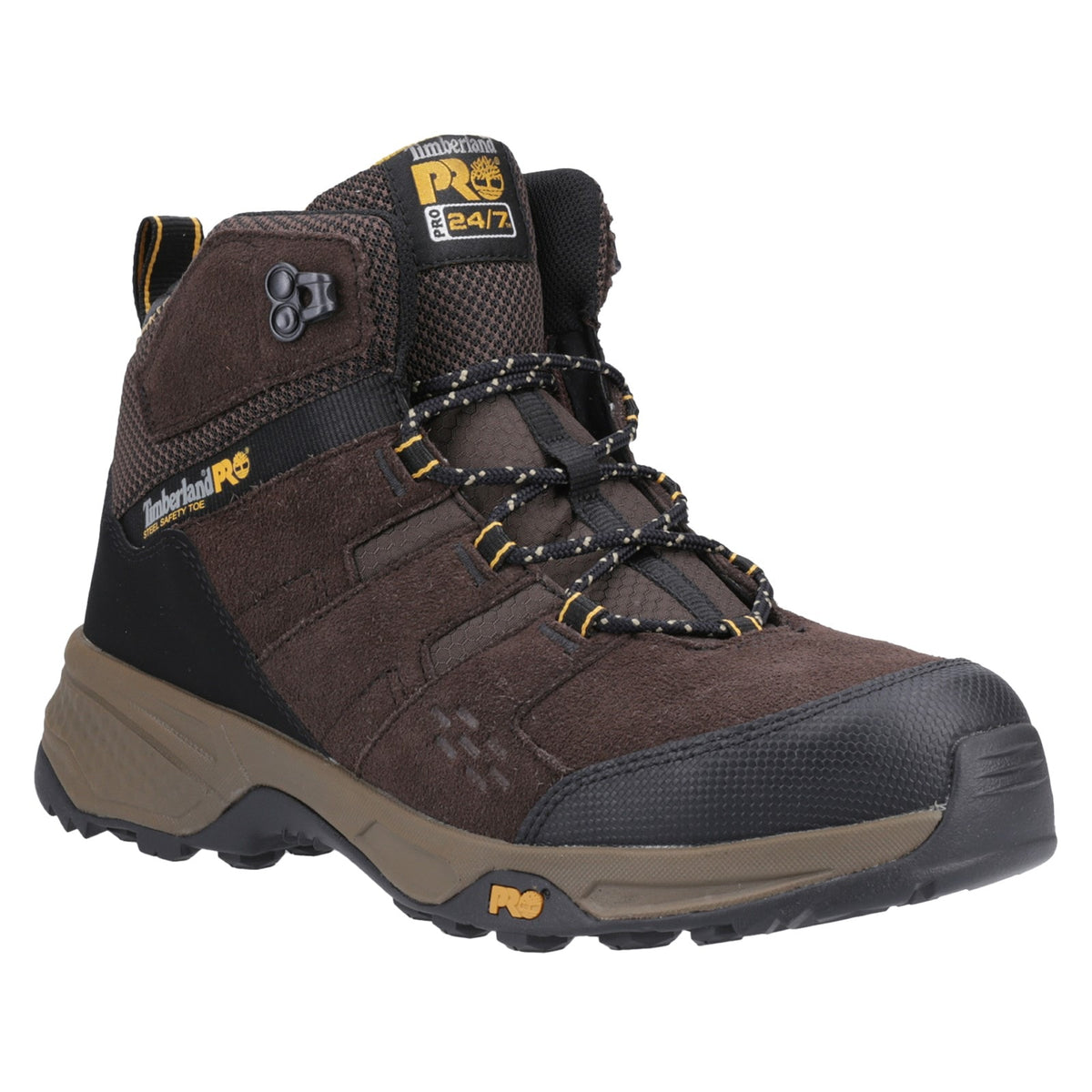 Timberland Pro Switchback LT 2.0 Mens Steel Toe Safety Boots Brown