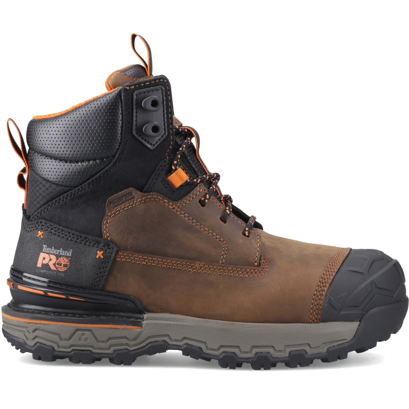 Timberland Pro Boondock 6 Inch Mens Composite Toe Safety Boots Brown
