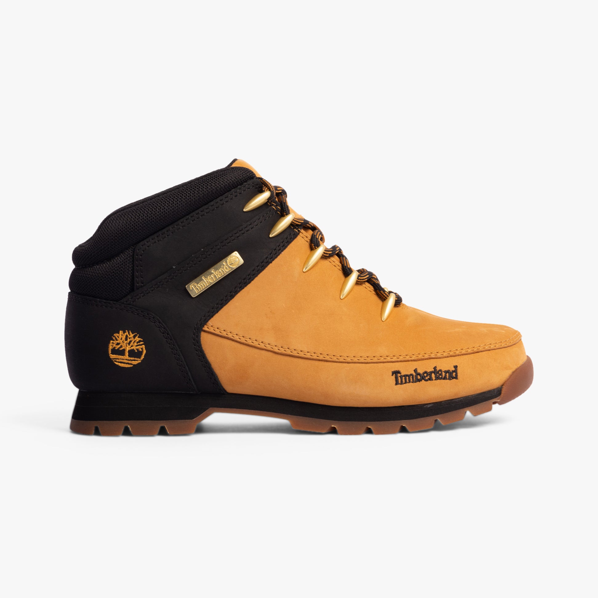 Timberland EURO SPRINT Mens Boots Wheat side view showcasing leather upper and rubber sole.