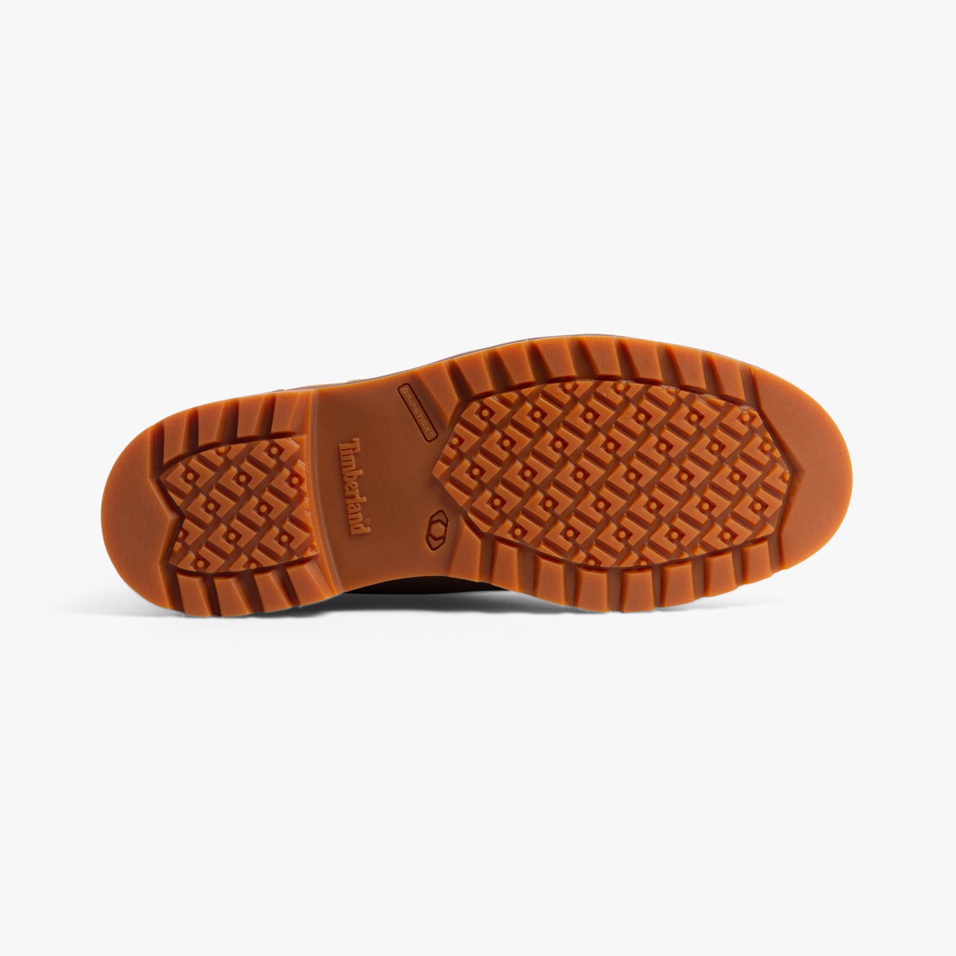 Timberland LARCHMONT Mens Boots Saddle sole view, rubber material with traction pattern for durability.