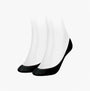 Tommy Hilfiger 2 Pack Womens Ballerina Socks Black side view, showing the elegant black color and low-cut design.