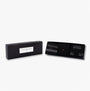 Tommy Hilfiger 3 Pack Giftboxed Classic Mens Crew Socks Black in a gift box, showcasing black and striped designs.