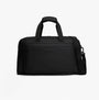 Tommy Hilfiger REPREVE DUFFLE Mens Duffle Bag Black front view with zip closure and adjustable strap