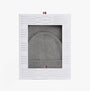 Tommy Hilfiger AM0AM13807 TH FLAG BEANIE & SCA Mens Beanie Mid Grey Heather front view in gift box.