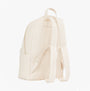 Tommy Hilfiger LOGOTAPE Womens Backpack Sugarcane side view showcasing smooth finish and adjustable straps.
