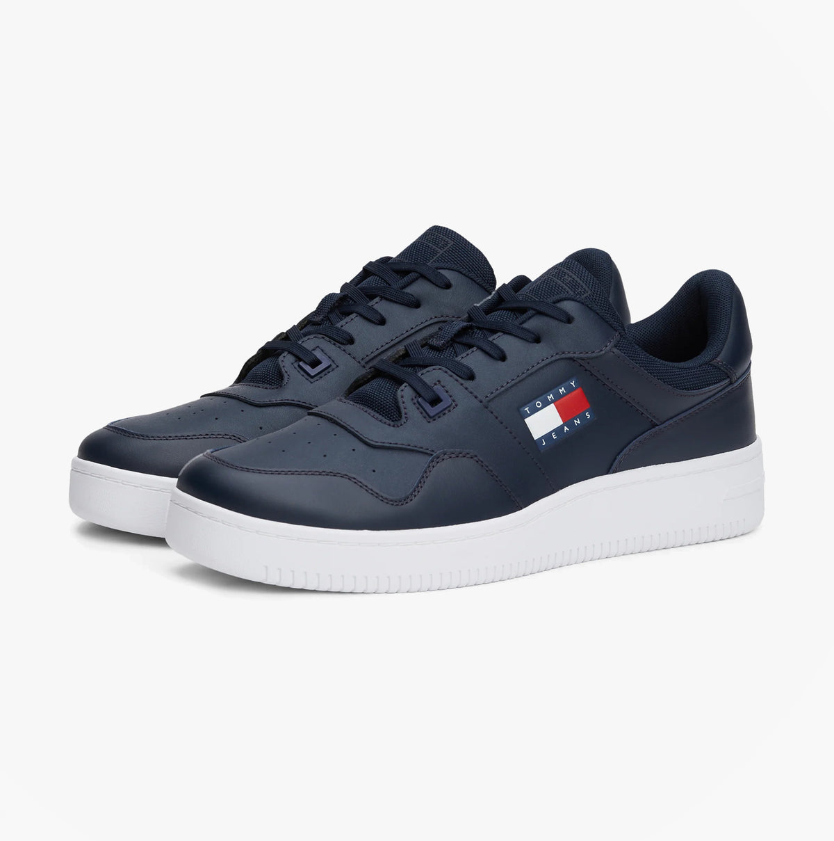 Tommy Hilfiger RETRO BASKET Mens Trainers Dark Night Navy