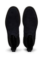Tommy Hilfiger HILFIGER COMFORT Mens Chelsea Boots Desert Sky top view showing suede upper and elasticated side panel.