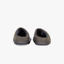 Tommy Hilfiger NYLON FLAG Mens Loafers Shady Stone back view showing slip-on style and round toe design.