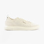 Tommy Hilfiger MONO-SOCK KNIT Mens Trainers Alabaster side view with casual design and lace-up closure.
