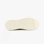 Tommy Hilfiger MONO-SOCK KNIT Mens Trainers Alabaster sole view showing rubber sole pattern and design.