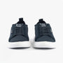 Tommy Hilfiger MONO-SOCK KNIT Mens Trainers Desert Sky front view, low top casual trainers with lace-up closure and round toe.