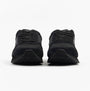 Tommy Hilfiger ESSENTIAL MIXED TEXTURE Mens Trainers Black front view showcasing lace-up design and mixed texture.