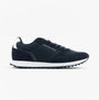 Tommy Hilfiger ESSENTIAL MIXED TEXTURE Mens Trainers Desert Sky Side view of casual trainers with a low top design.