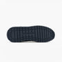 Tommy Hilfiger ESSENTIAL MIXED TEXTURE Mens Trainers Desert Sky bottom view of rubber sole with tread design.