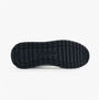 Tommy Hilfiger Mens Signature Tape Cleat Leather Trainers White bottom view showing grip and tread design