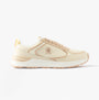 Tommy Hilfiger CASUAL FASHION RUNNER Womens Trainers Misty Blush side view featuring soft leather and suede materials.