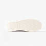 Tommy Hilfiger TH HERITAGE SNEAKER Womens Trainers White/Burgundy Velvet bottom view of the sole