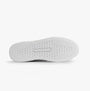 Tommy Hilfiger CHIC COURT Womens Trainers White sole view with textured rubber for enhanced grip.