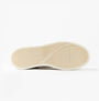 Tommy Hilfiger MODERN COURT SNEAKER Womens Muslin bottom view featuring a rubber sole with textured pattern.