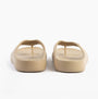 Tommy Hilfiger ENAMEL FLAG CONTOURED Womens Sandals Horseradish back view showing lightweight EVA design.