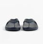Tommy Hilfiger ENAMEL FLAG CONTOURED Womens Sandals Space Blue front view, showcasing a sleek slip-on design.