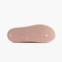 Tommy Hilfiger ENAMEL FLAG CONTOURED Womens Sandals Foggy Pink bottom view with brand lettering and sole texture.