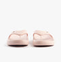 Tommy Hilfiger ENAMEL FLAG CONTOURED Womens Sandals Foggy Pink front view, lightweight EVA material and slip-on design.