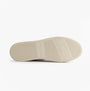 Tommy Hilfiger ELEVATED COURT SNEAK Womens Court Trainers Trainers Ancient White bottom view of rubber sole