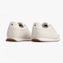 Tommy Hilfiger HERITAGE FASHION RUN Womens Trainers Ancient White rear view showing sleek design and low top style.