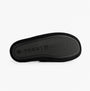 Tommy Hilfiger TH SOFT HOUSE SHOE Womens Slippers Black bottom view showing textured sole with logo.