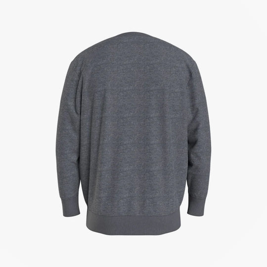 Tommy Hilfiger TH ESTABLISHED Mens Lounge Sweatshirt Dark Grey Ht