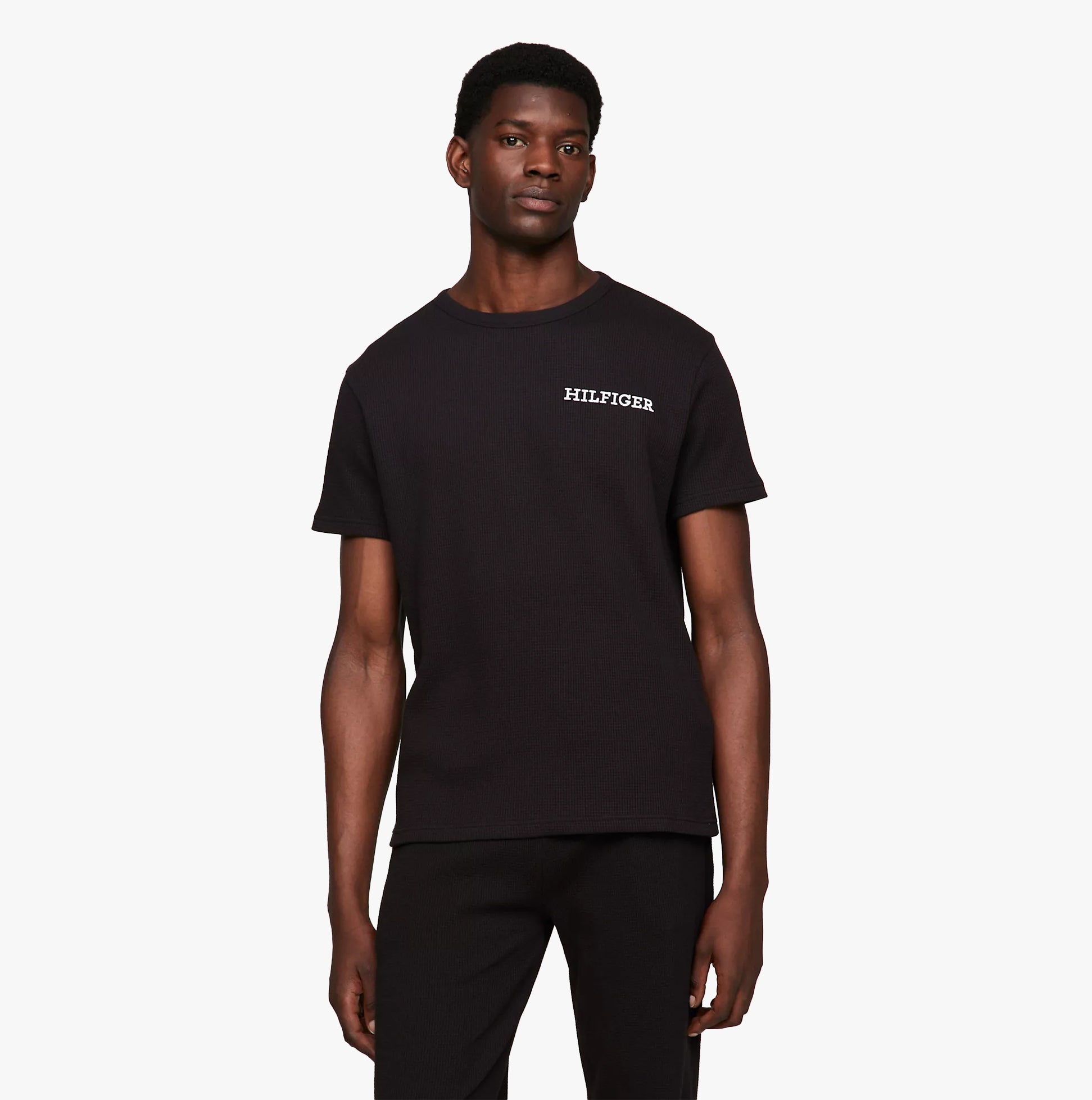 Tommy Hilfiger MONOTYPE Mens Lounge T-Shirt Black
