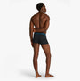 Tommy Hilfiger ORIGINAL WAISTBAND 3 Pack Mens Trunks Navy side view on model, showcasing the elasticated waistband and trunk fit.