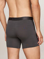 Tommy Hilfiger EVERYDAY LUXE Mens 3 -Pack Boxer Briefs Multicoloured rear view showcasing the tonal waistband and fit.