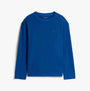Tommy Hilfiger JERSEY PJ SET Mens Set Multicoloured, front view, long sleeve, blue color, casual wear.