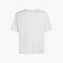 Tommy Hilfiger LOGO T-Shirt Mens Optic White back view, short sleeve, regular fit, 100% cotton material.