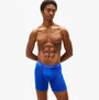 Tommy Hilfiger 3 Pack Mens BOXER BRIEF Multi in blue, displayed on model, front view showcasing fit and comfort.
