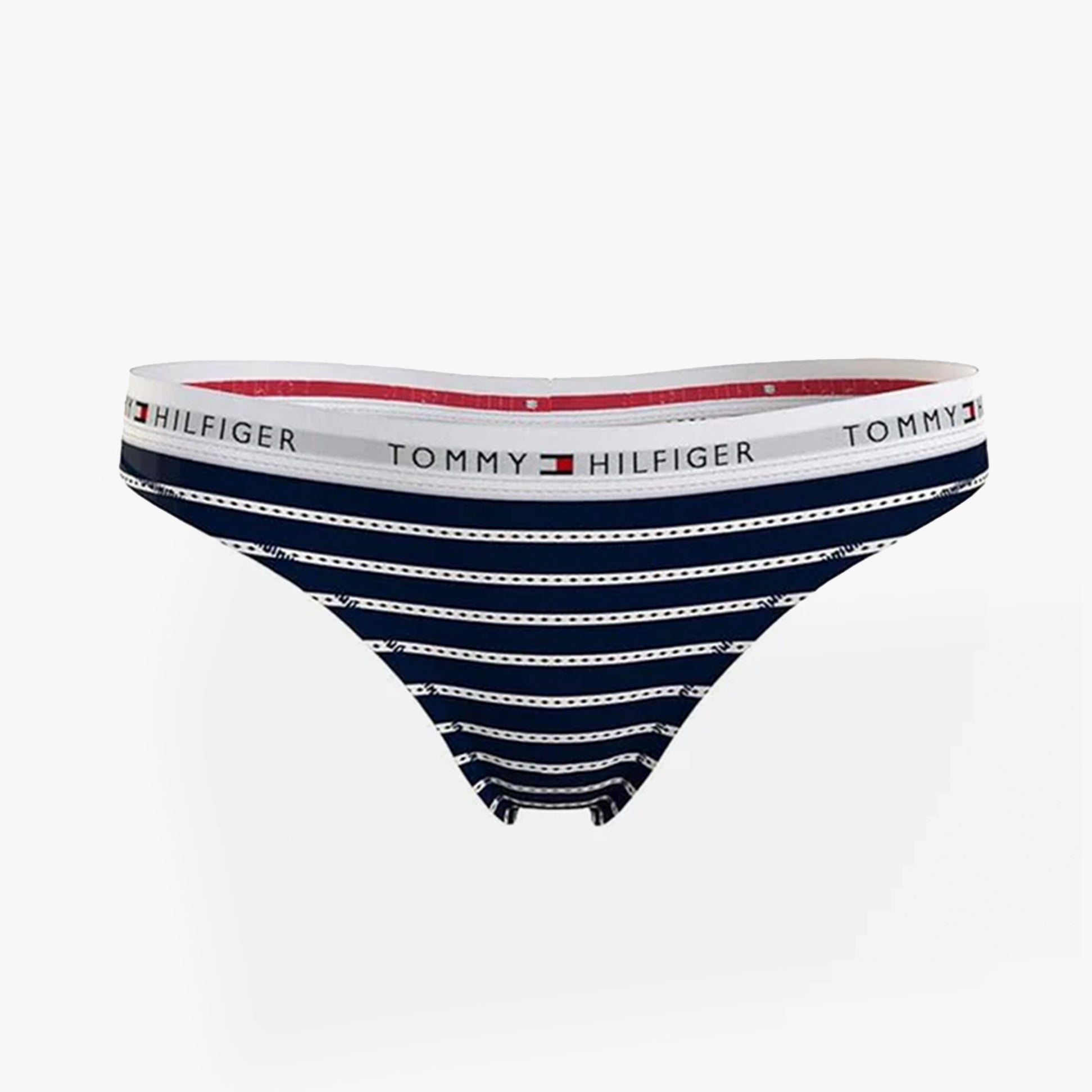 Tommy Hilfiger BIKINI PRINT Womens Underwear Argyle Stripe Desert Sky