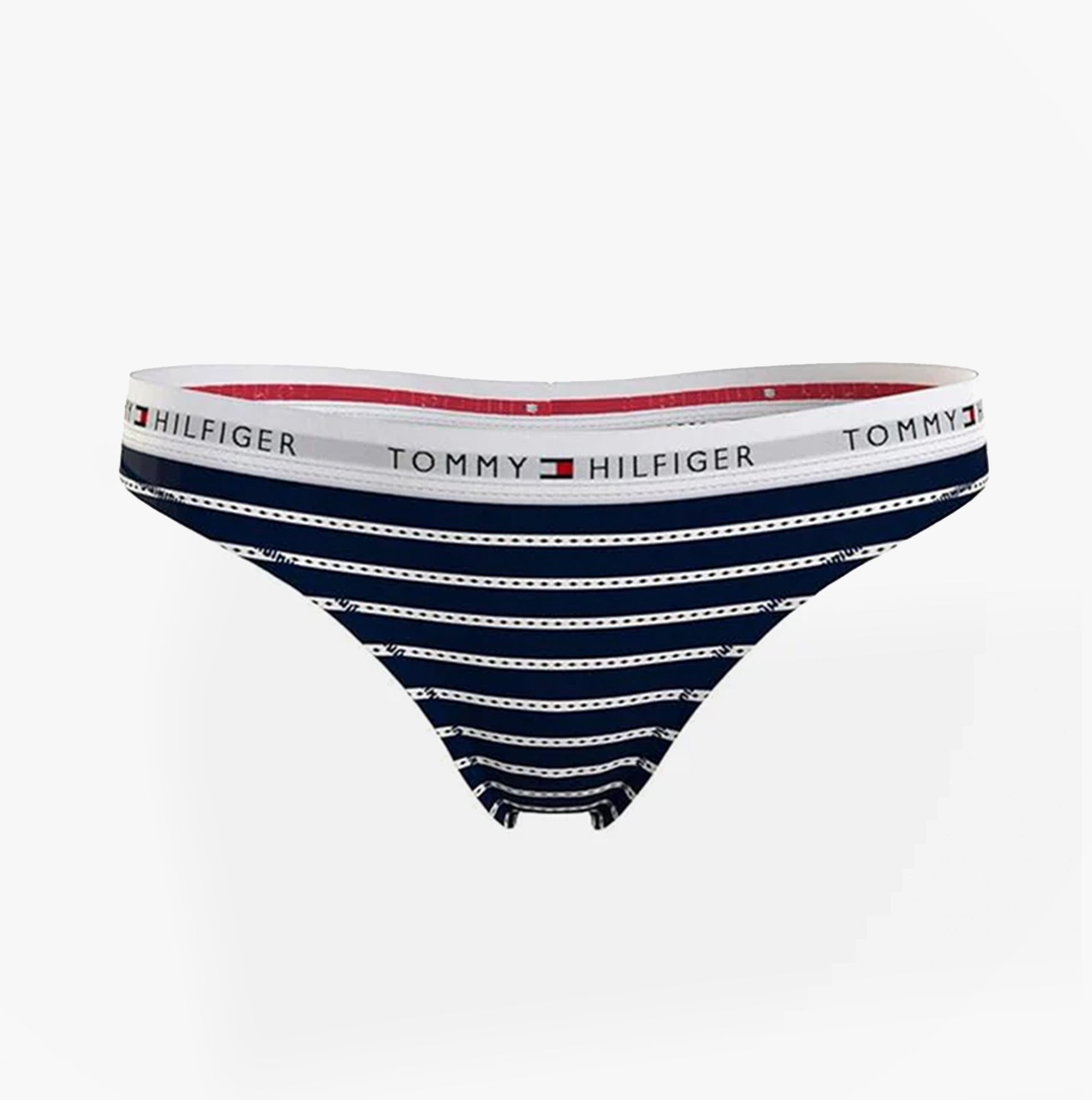 Tommy Hilfiger BIKINI PRINT Womens Underwear Argyle Stripe Desert Sky