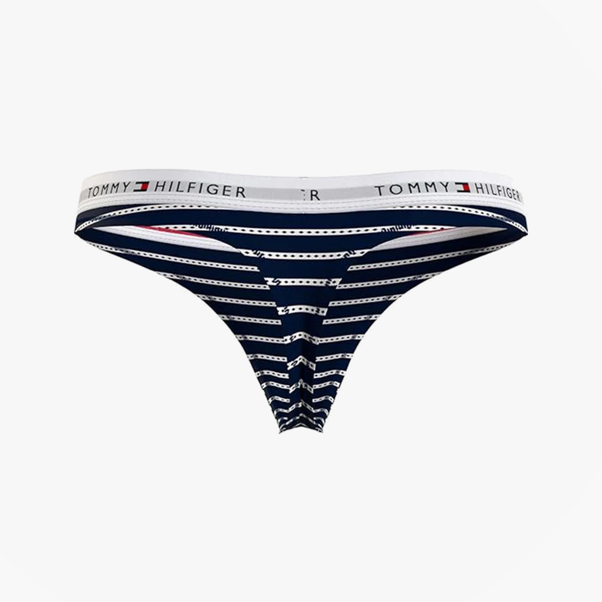 Tommy Hilfiger BIKINI PRINT Womens Underwear Argyle Stripe Desert Sky